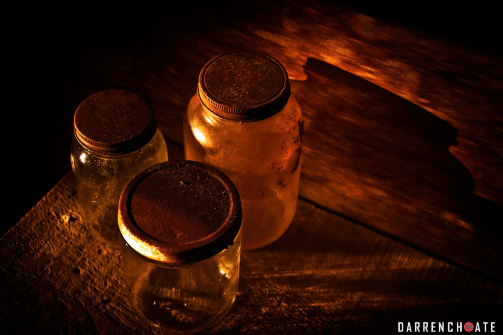 Jars of light, metaphorically, hold hypnotic powers.